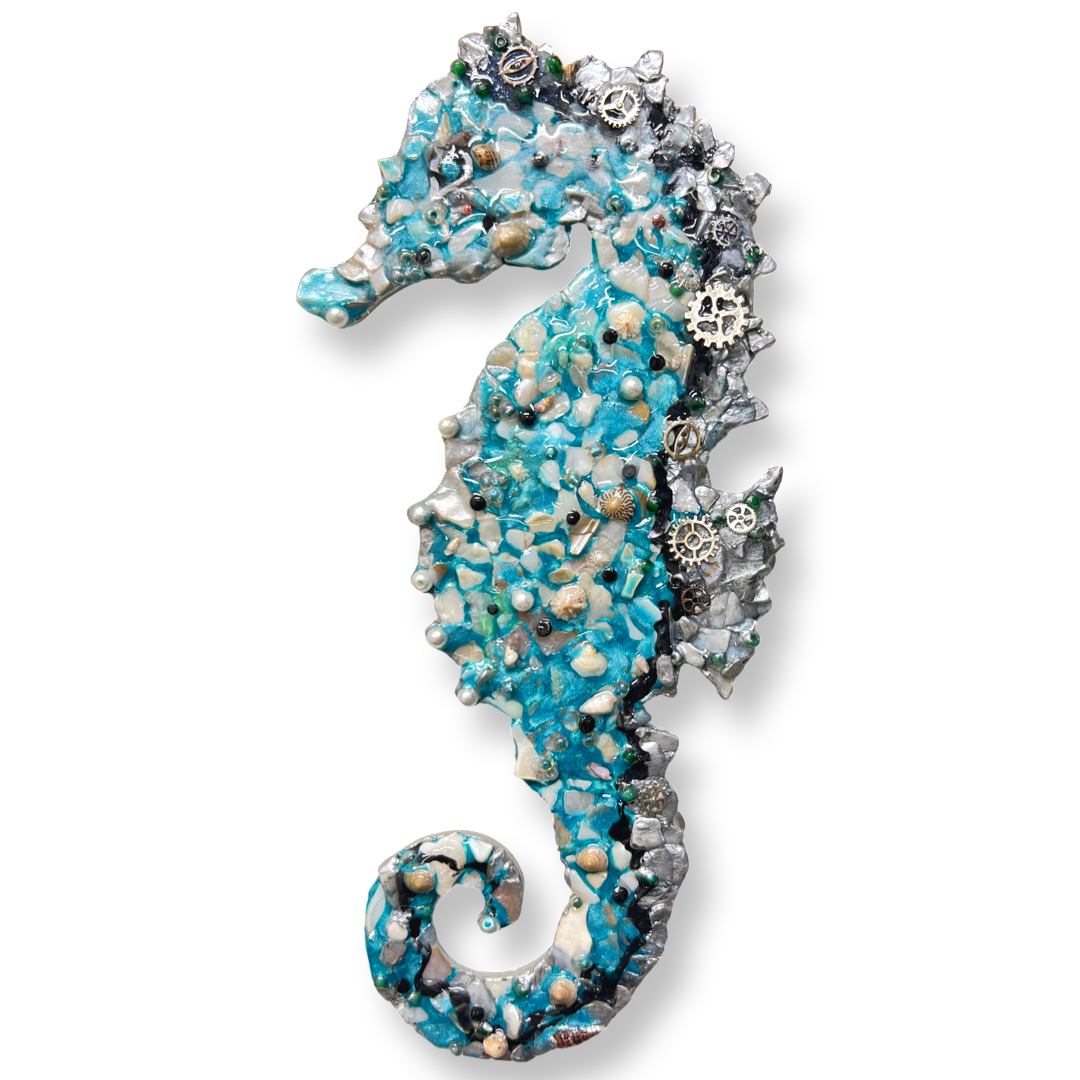 WOODEN SEAHORSE