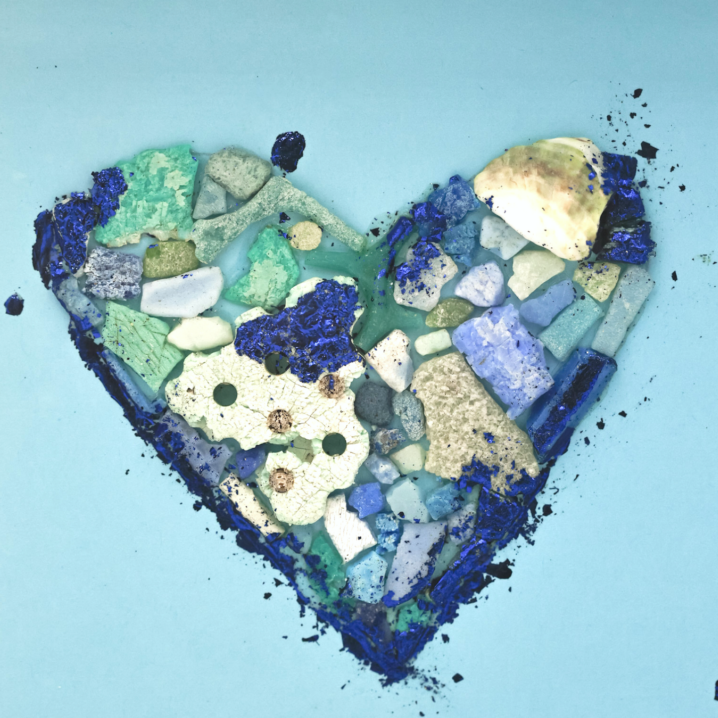 SPREAD ALOHA, NOT PLASTIC (SHADOWBOX)