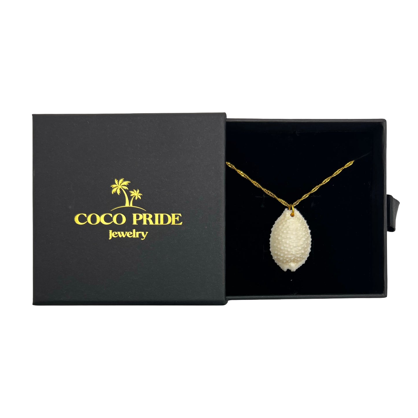 Golden Cowrie Necklace