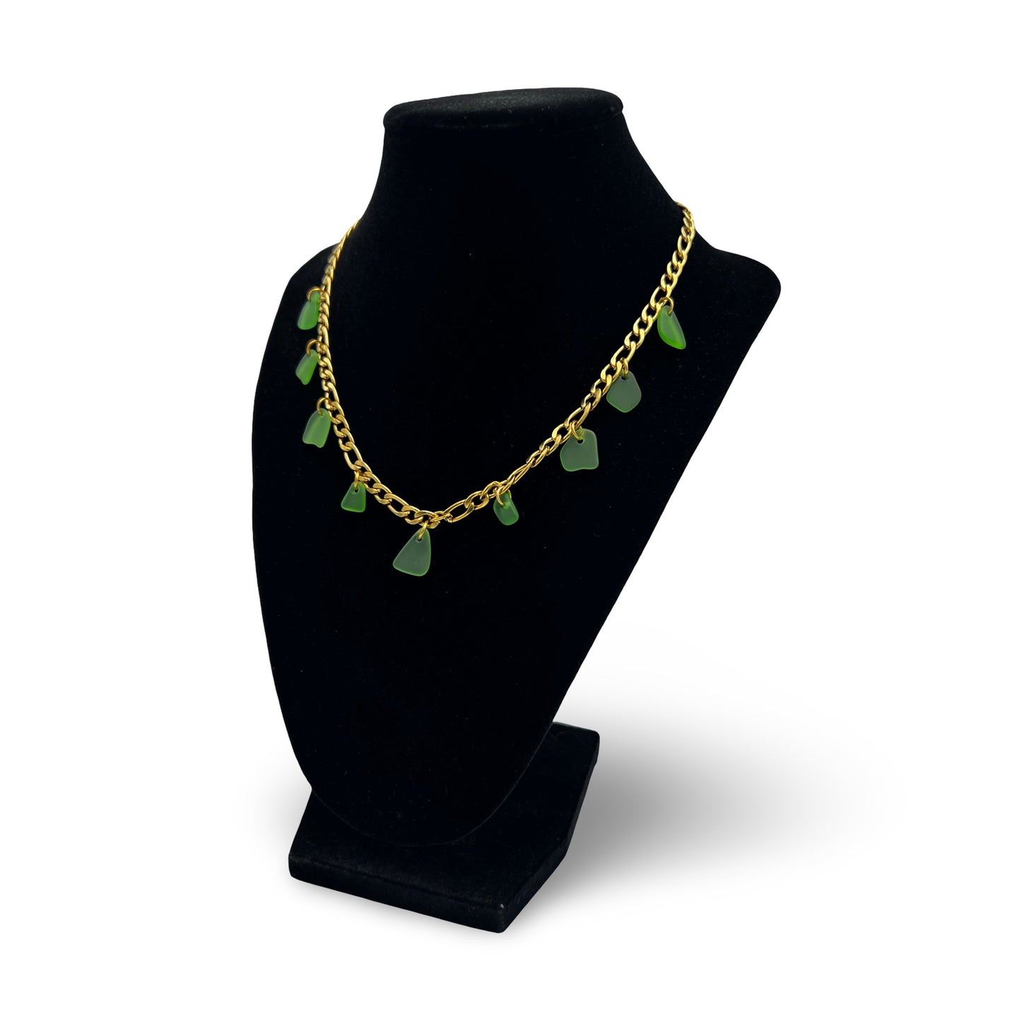 Sea Glass Chain Necklace