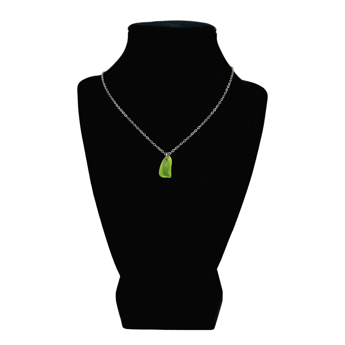 SINGLE SEA GLASS NECKLACE