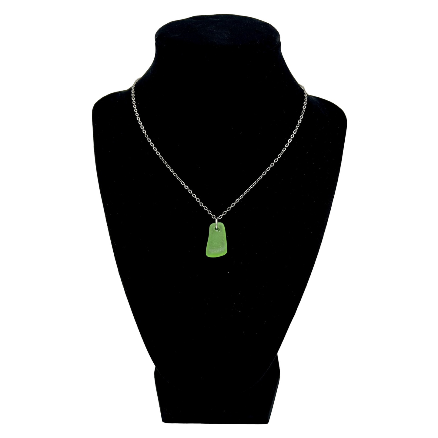 SINGLE SEA GLASS NECKLACE