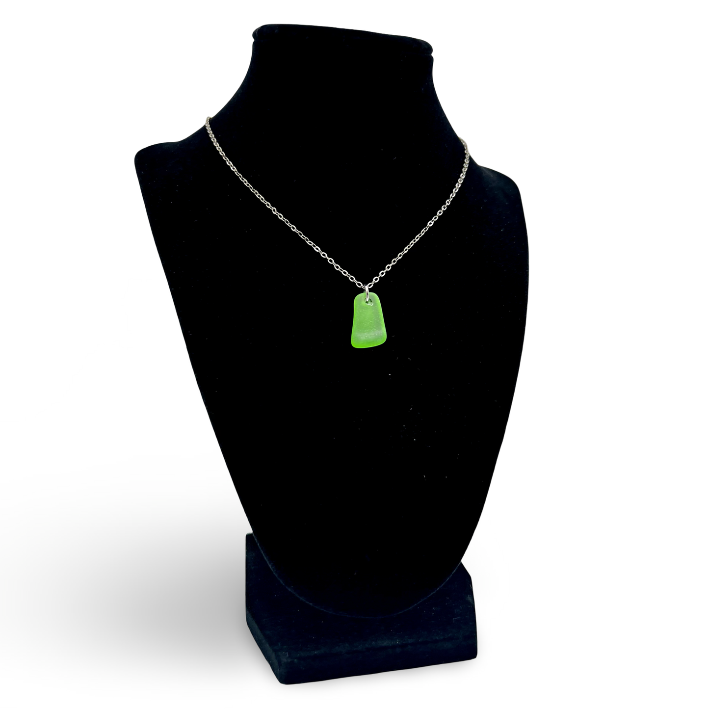 SINGLE SEA GLASS NECKLACE